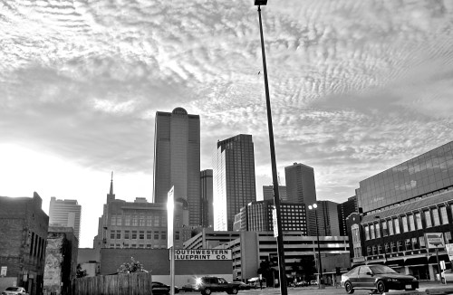 Cloudy day in Dallas